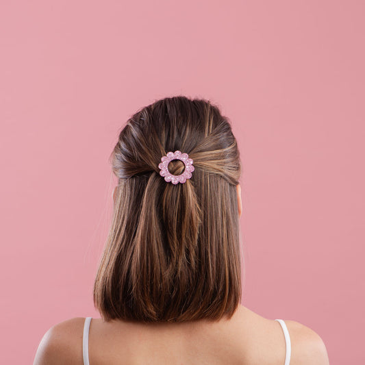 Sunflower Pink Hair clip