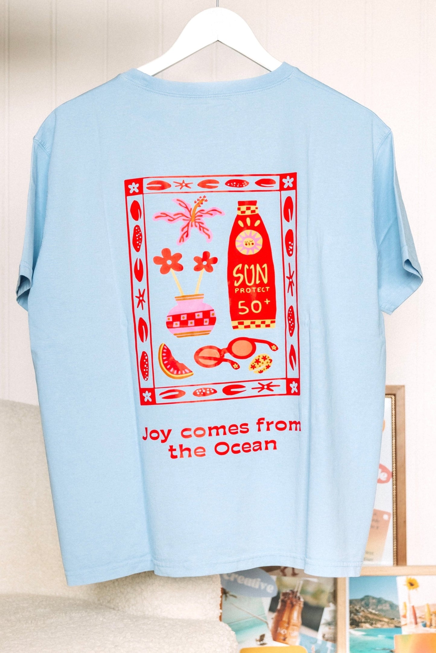 Tee-Shirt Bleu - Joy