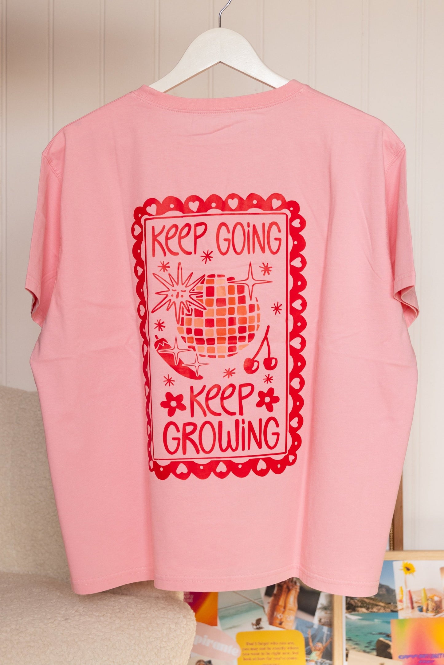 Tee-Shirt Rose - Keep Growing