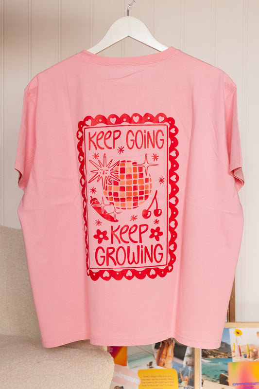 Tee-Shirt Rose - Keep Growing