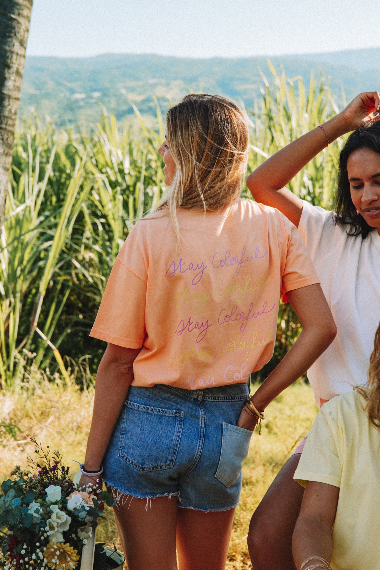 Camiseta Naranja - Stay Colorful