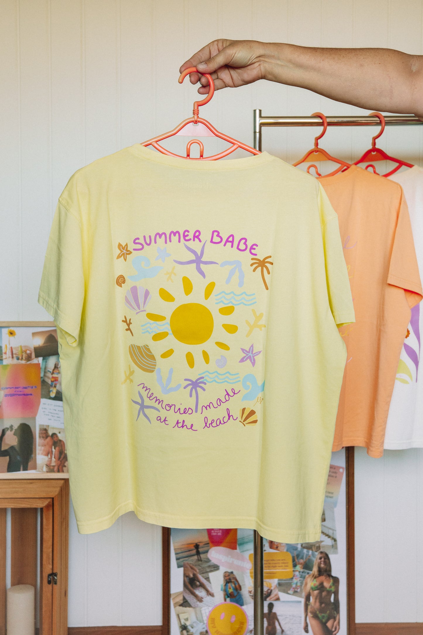 Camiseta Amarilla - Summer Babe