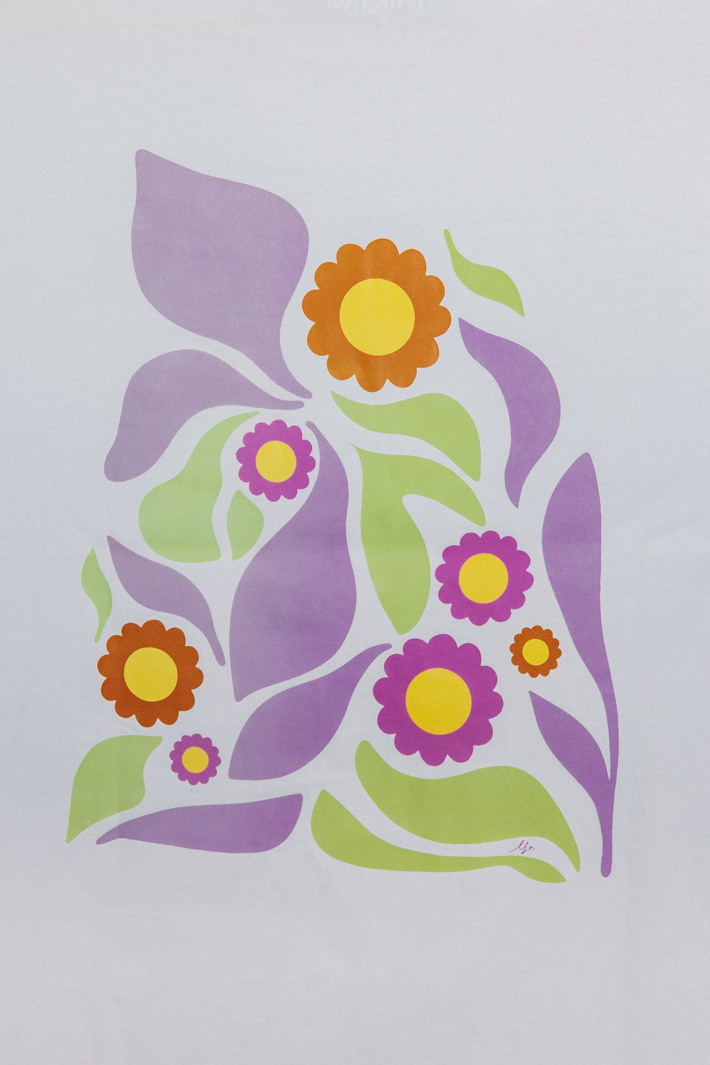 Camiseta Blanca - Sunflower