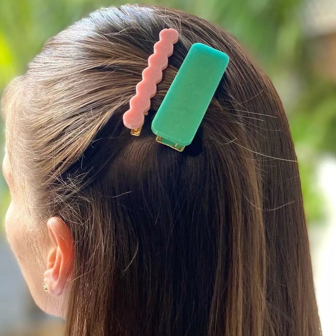 Élégance au Quotidien : Idées de Coiffures avec les Barrettes Les Nicolettes - Barrettes cheveux femme fait main en France Les Nicolettes