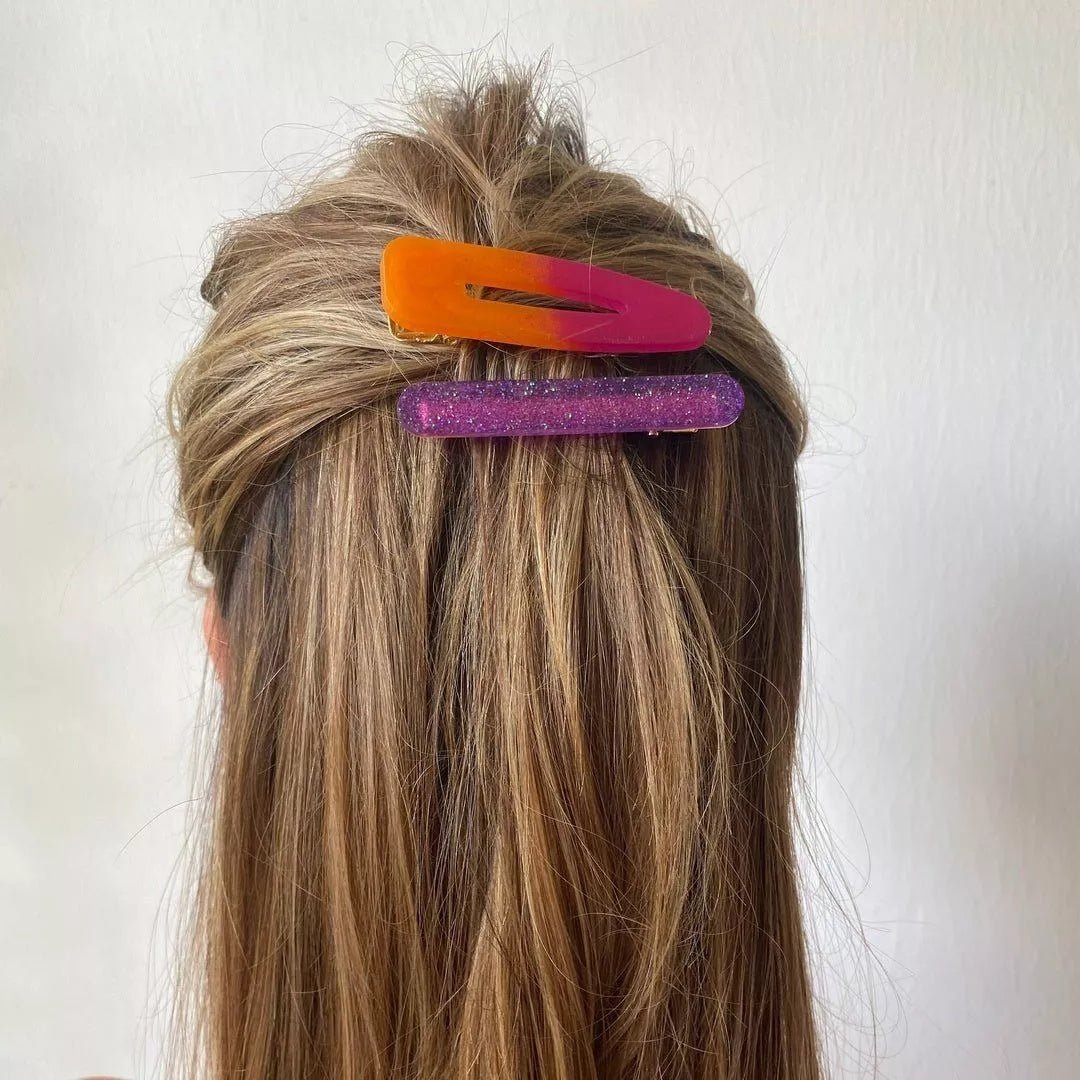 Élégance au Quotidien : Idées de Coiffures avec les Barrettes Les Nicolettes - Barrettes cheveux femme fait main en France Les Nicolettes